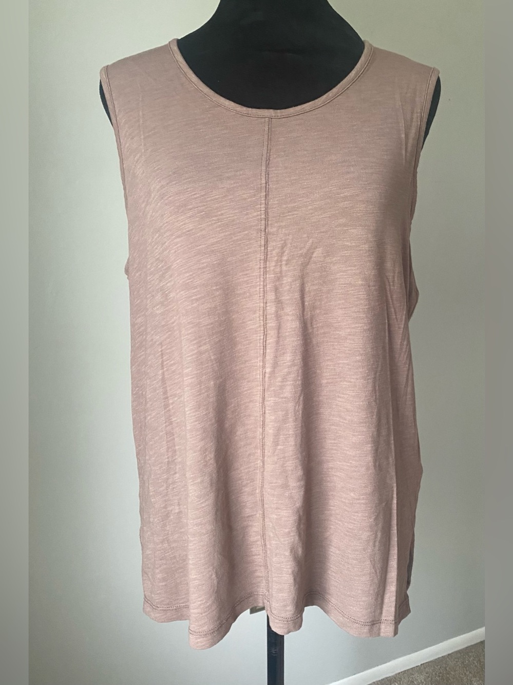 Max Studio Mocha Brown Tank Top